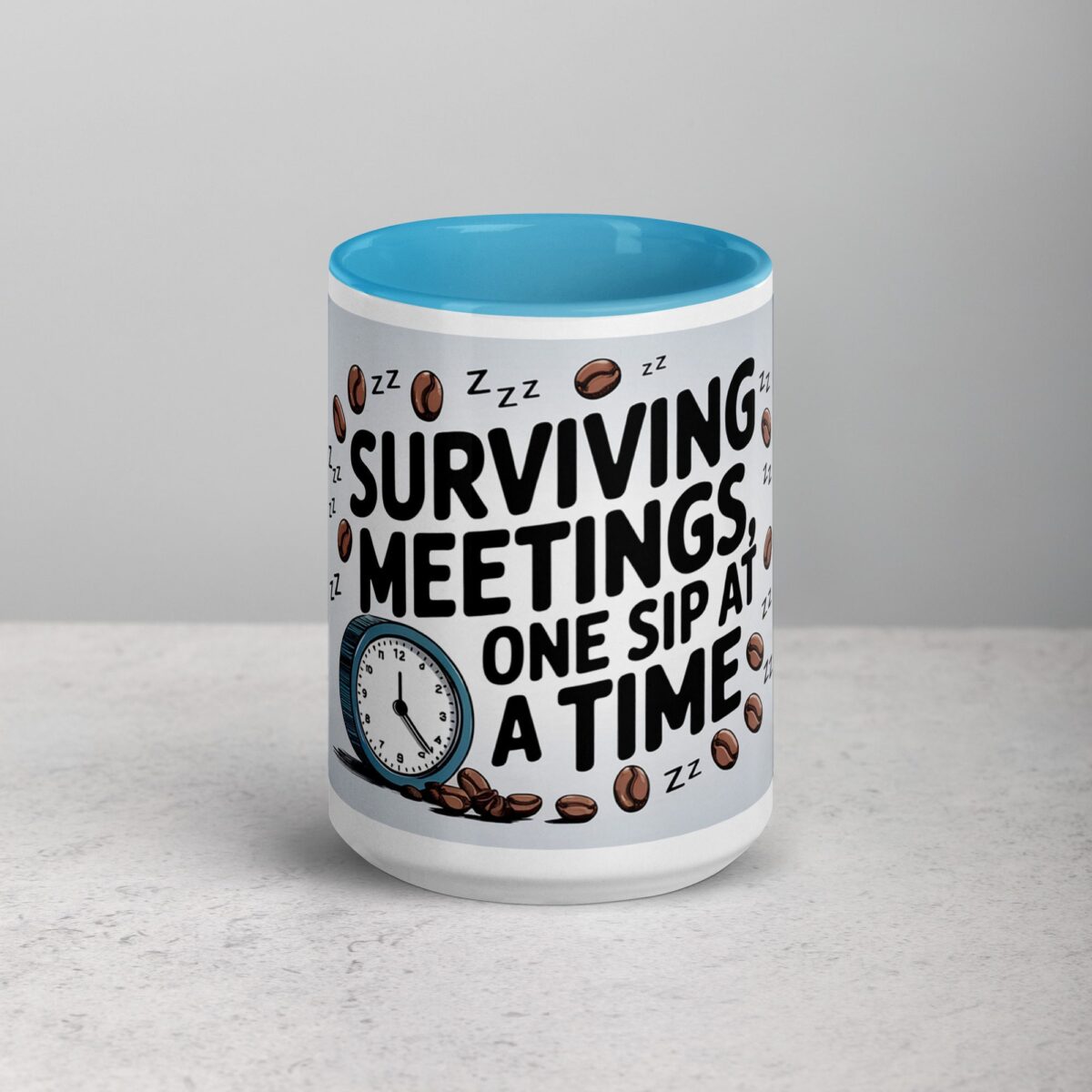Surviving Meetings, One Sip at a Time Co-Worker Coffee Mug - Image 16