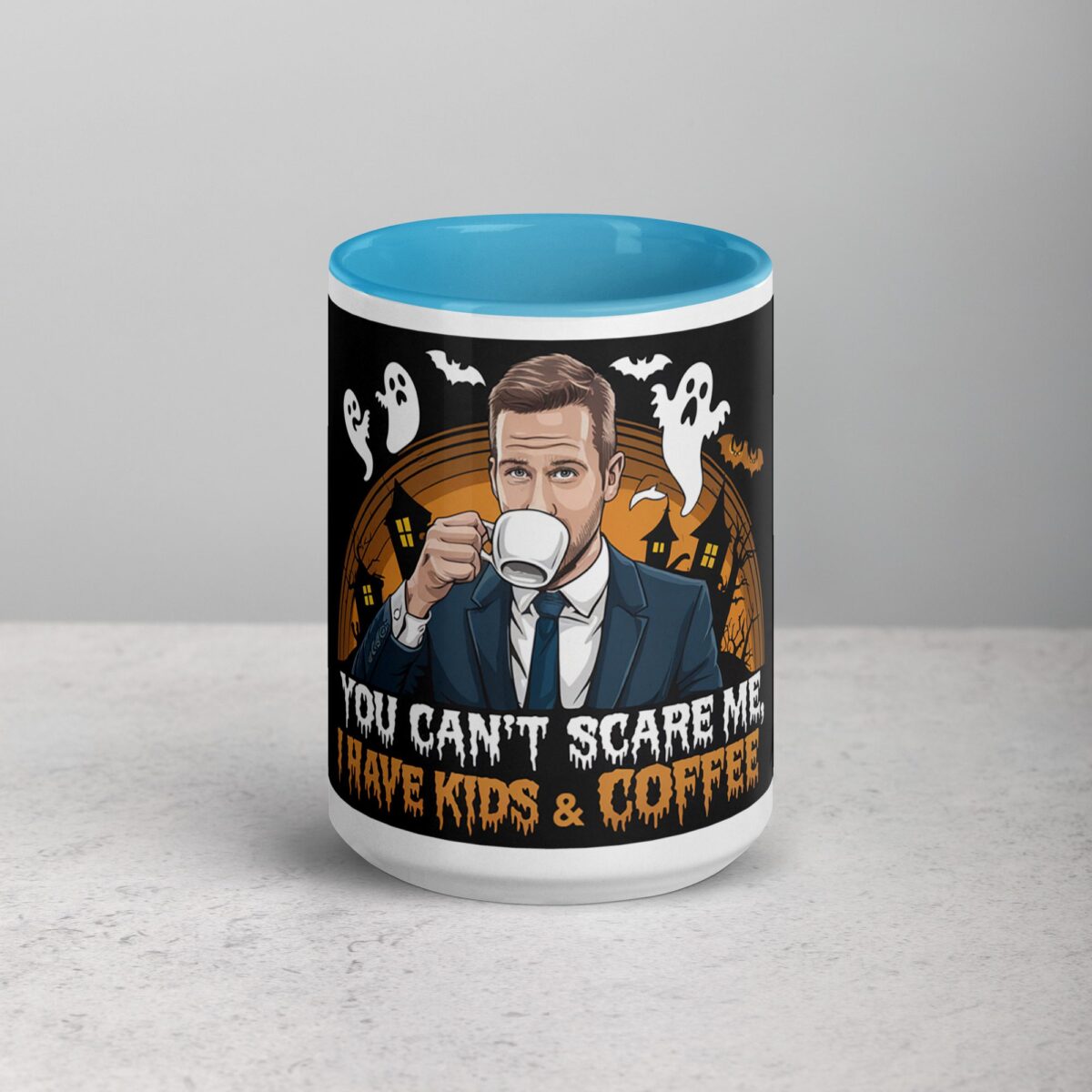You Can't Scare Me, I Have Kids & Coffee Dad Mug - Image 16