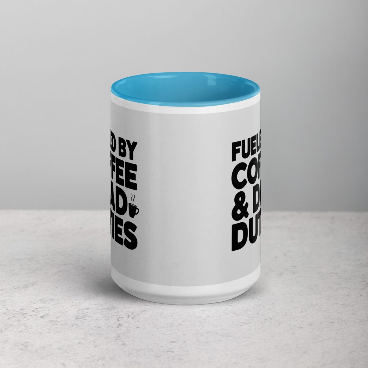 Fueled by Coffee & Dad Duties Mug - Image 16