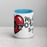My Heart Belongs to You Girlfriend Coffee Mug - Image 16