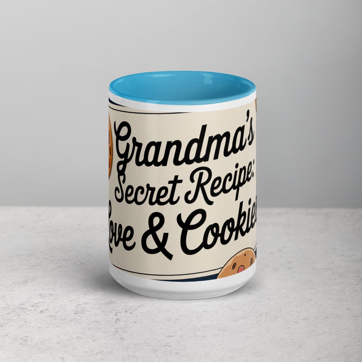 Grandma’s Secret Recipe: Love & Cookies Coffee Mug - Image 16