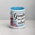 Grandmas Are Just Moms with Extra Frosting Coffee Mug - Image 16