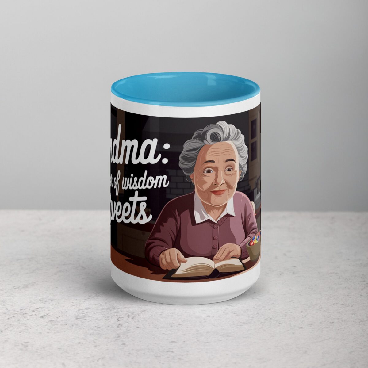 Grandma: Keeper of Wisdom and Sweets Coffee Mug - Image 16