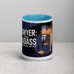 Lawyer: Because Badass Isn’t an Official Job Title Coffee Mug - Image 16