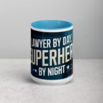 Lawyer by Day, Superhero by Night Coffee Mug - Image 16