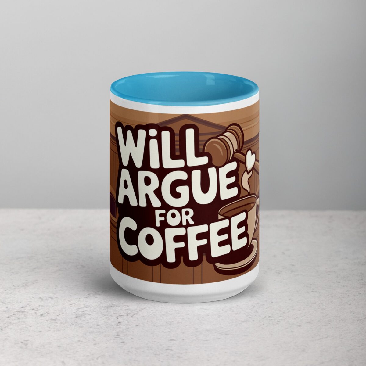 Will Argue for Coffee Lawyer Mug - Image 16