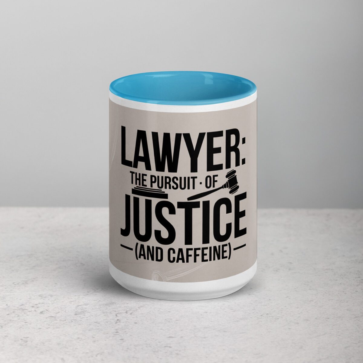 Lawyer: The Pursuit of Justice (and Caffeine) Mug - Image 16