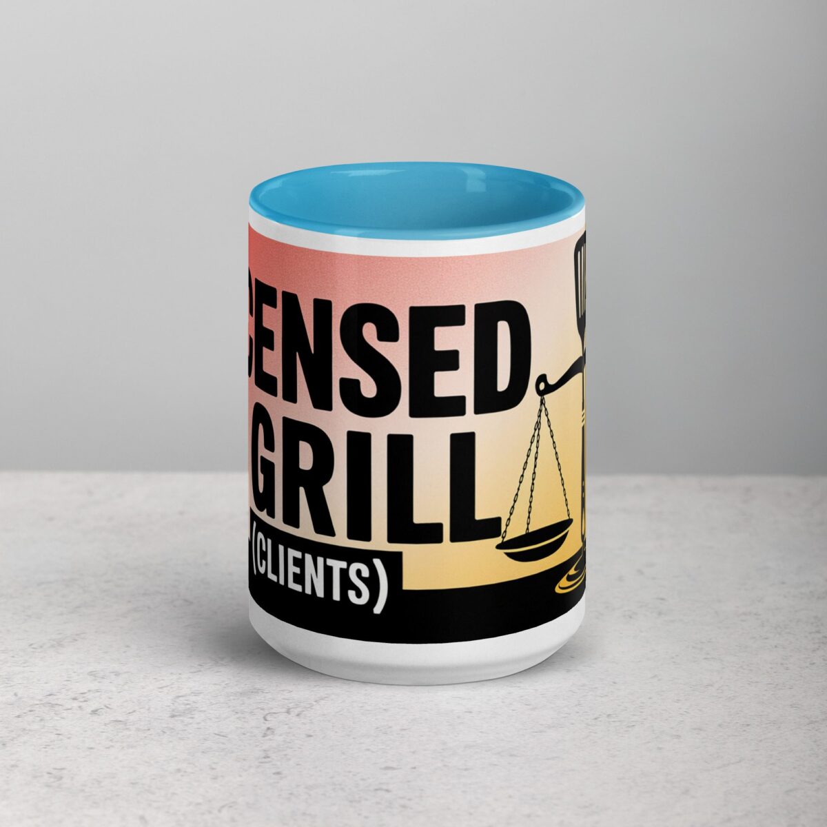 Licensed to Grill (Clients) Lawyer Coffee Mug - Image 16