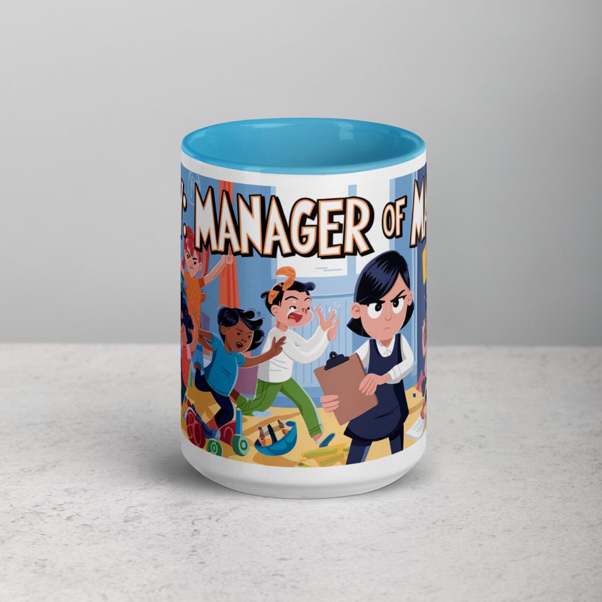 Nanny: Manager of Mayhem Coffee Mug & Tea Cup - Image 16
