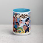 Nanny: Manager of Mayhem Coffee Mug & Tea Cup - Image 16