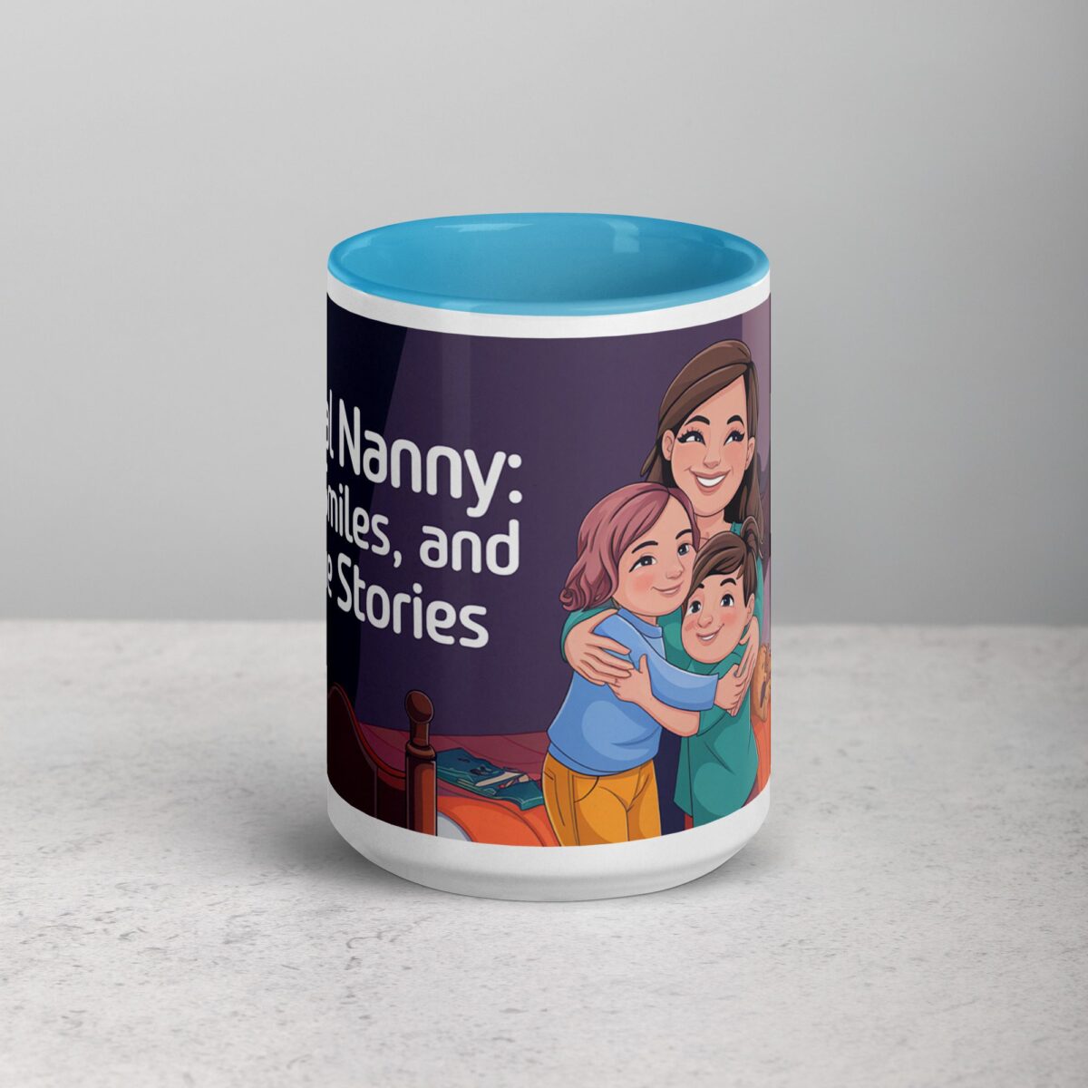 Official Nanny: Hugs, Smiles, and Bedtime Stories Mug - Image 16