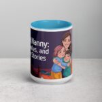 Official Nanny: Hugs, Smiles, and Bedtime Stories Mug - Image 16