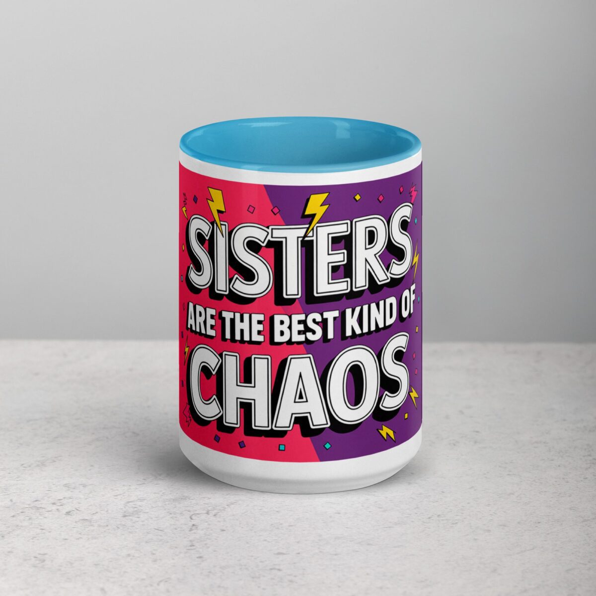 Sisters Are the Best Kind of Chaos Coffee Mug - Image 16