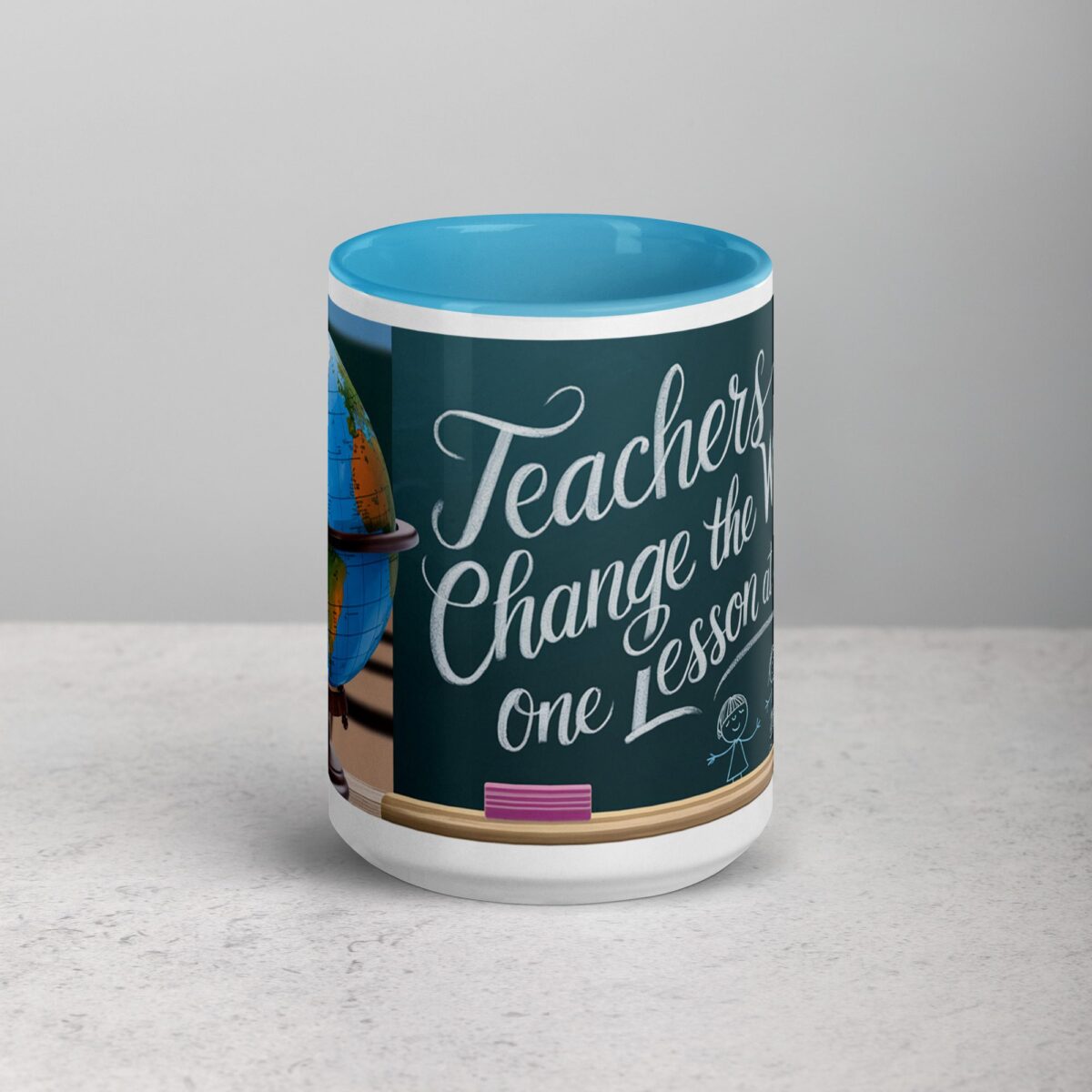 Teachers Change the World One Lesson at a Time Mug - Image 16