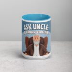 Ask Uncle: He Knows Everything Coffee Mug - Image 16