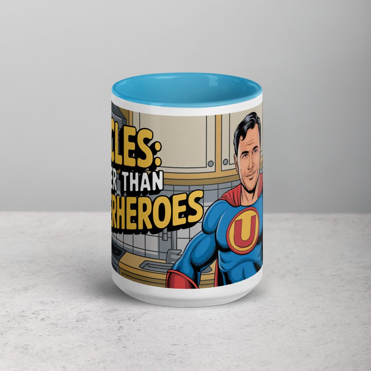 Uncles: Better Than Superheroes Coffee Mug - Image 16