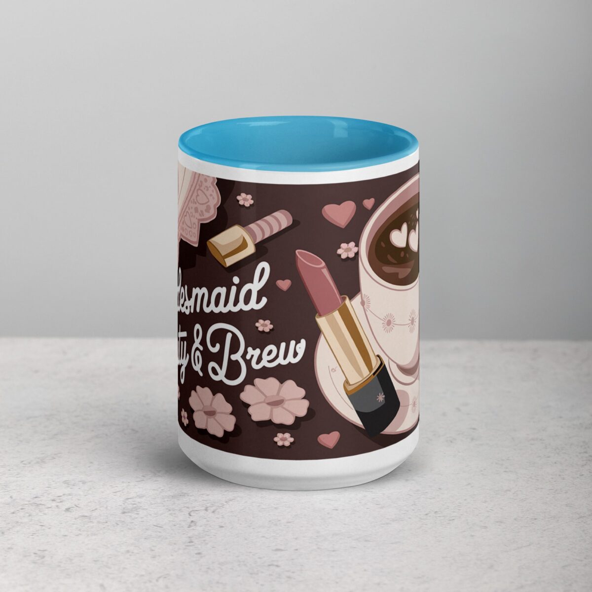 Bridesmaid Beauty & Brew Coffee Mug - Image 16