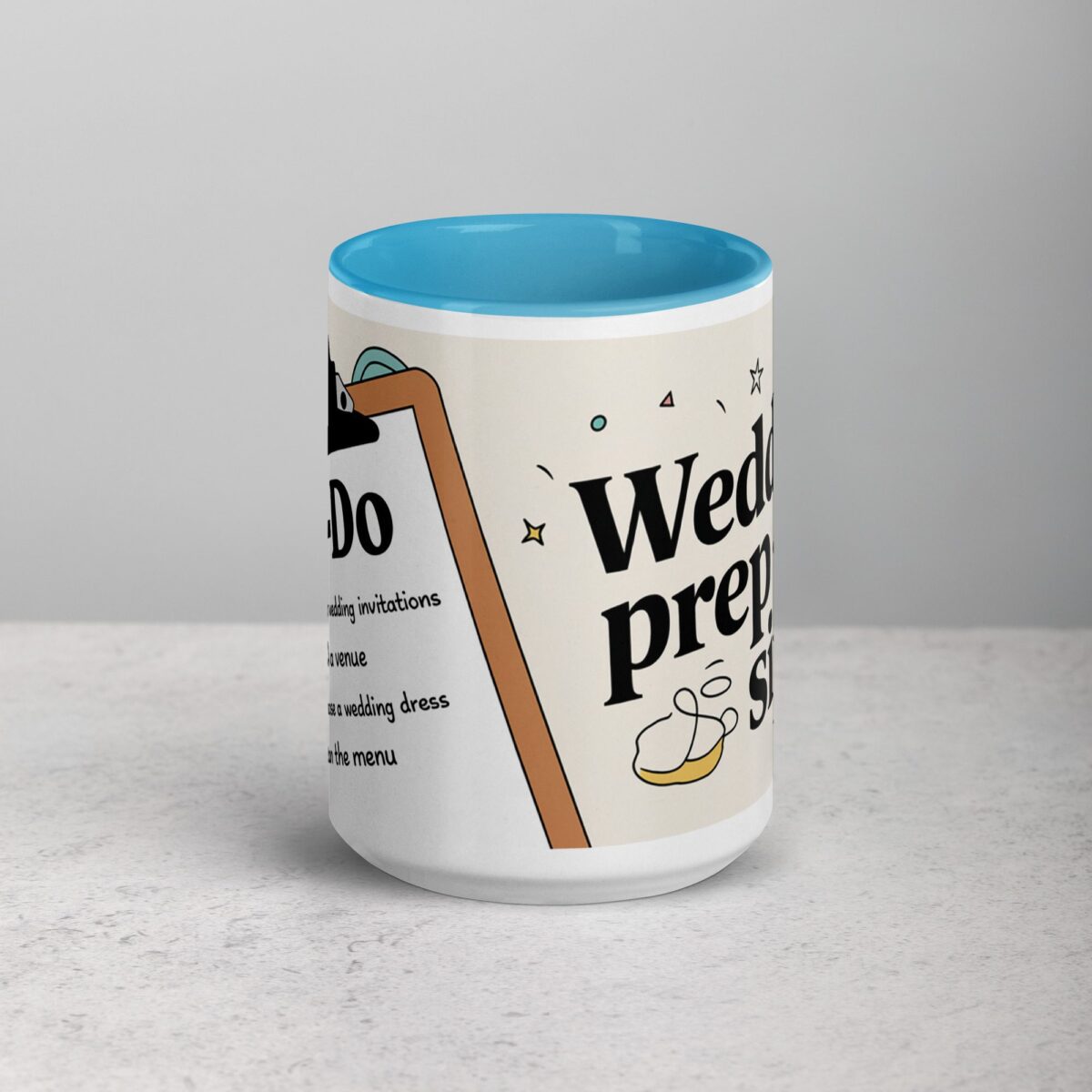 Wedding Prep and Sips Bridesmaid Mug - Image 16