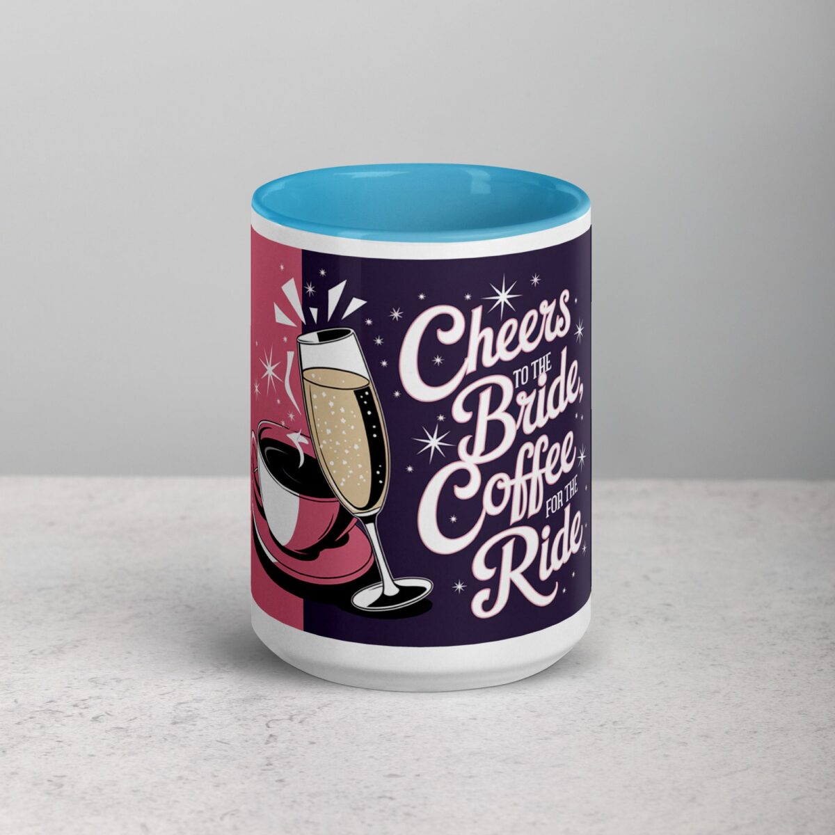 Cheers to the Bride, Coffee for the Ride Mug - Image 16