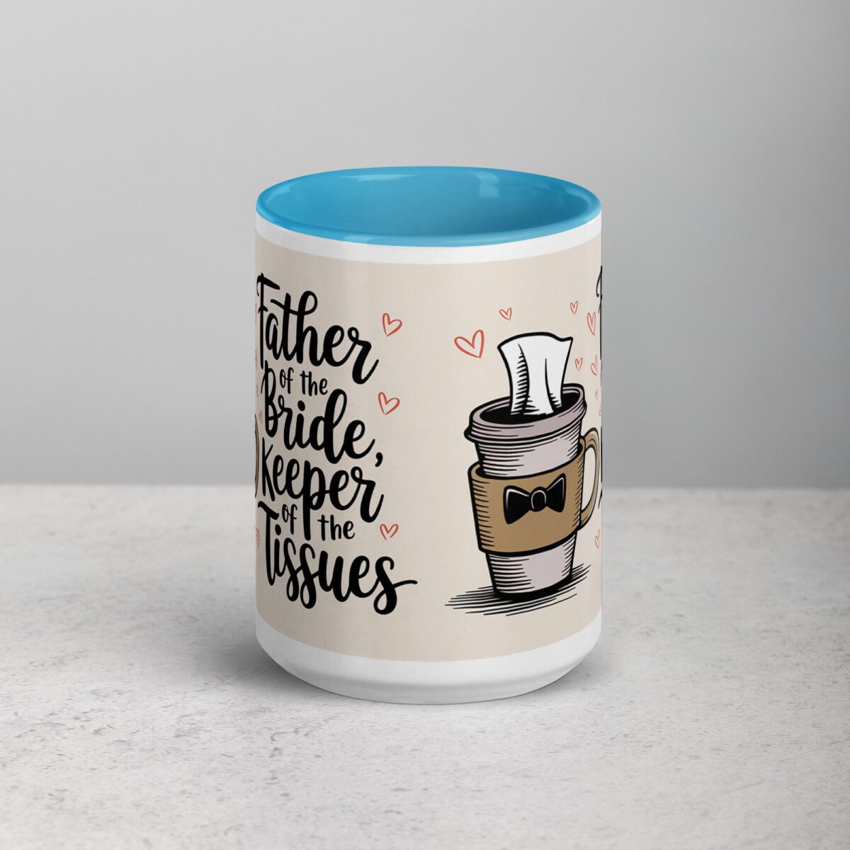 Father of the Bride, Keeper of the Tissues Coffee Mug - Image 16