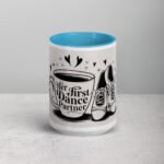 Her First Dance Partner Coffee Mug & Tea Cup - Image 16