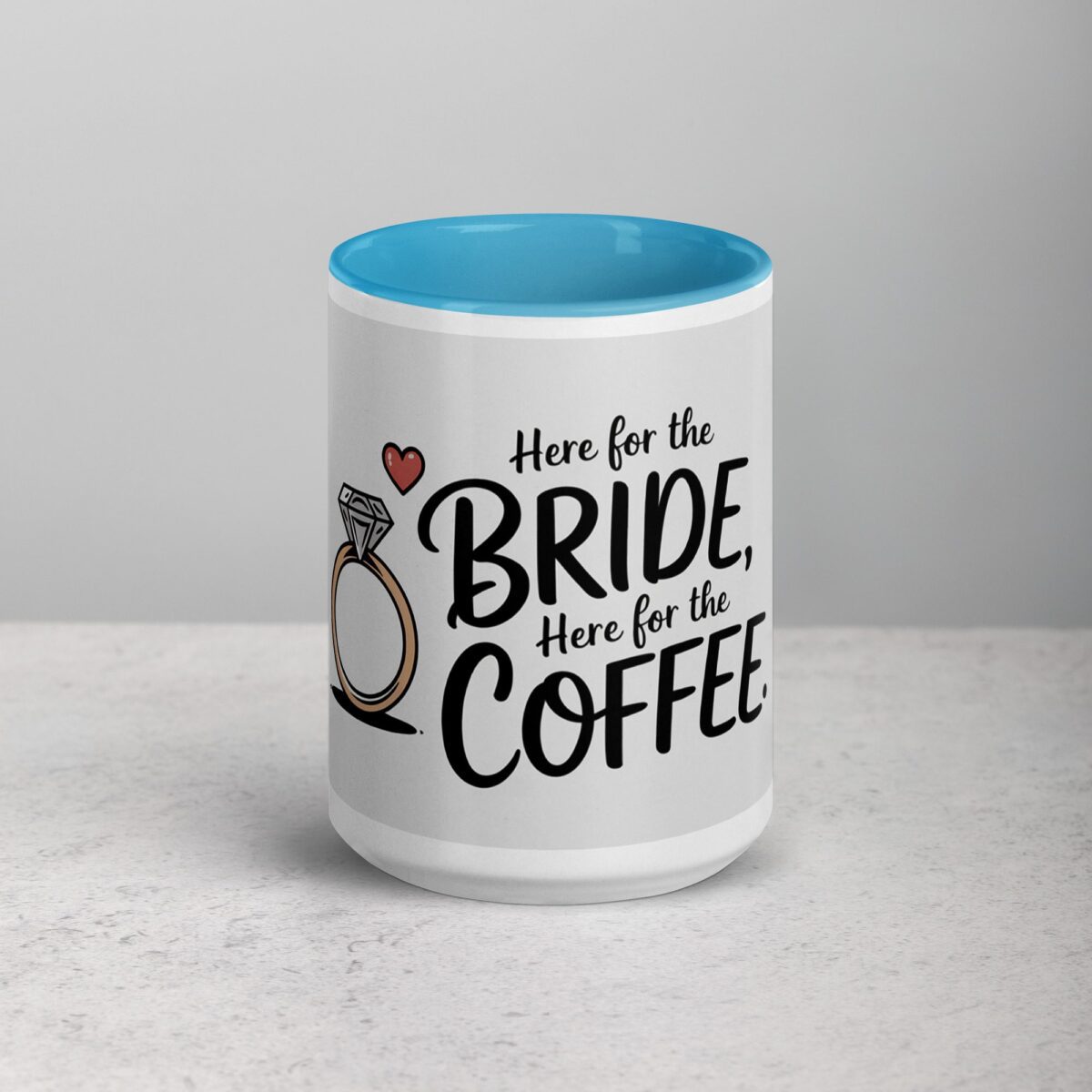 Here for the Bride, Here for the Coffee Father Mug - Image 16