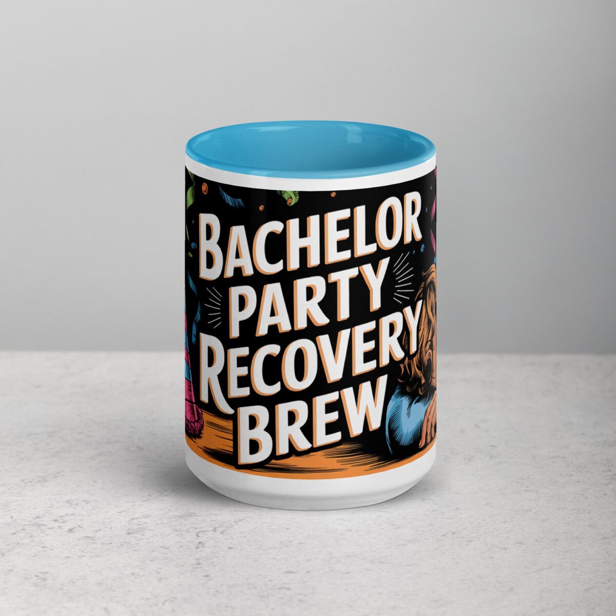 Bachelor Party Recovery Brew Groomsman Mug - Image 16