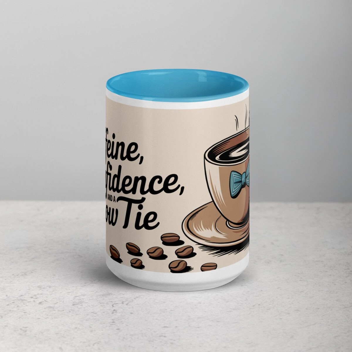 Caffeine, Confidence, and a Bow Tie Groomsman Mug - Image 16