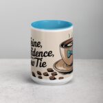 Caffeine, Confidence, and a Bow Tie Groomsman Mug - Image 16
