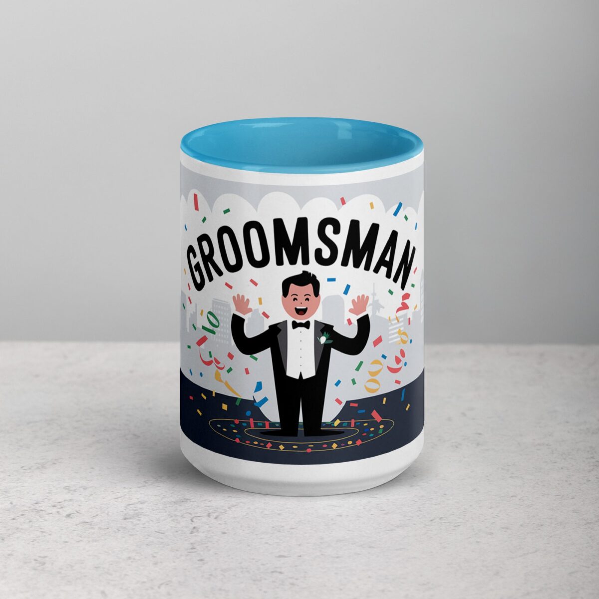Groomsman Fun Wedding Coffee Mug & Tea Cup - Image 16