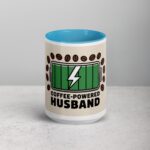 Coffee-Powered Husband Mug - Image 16