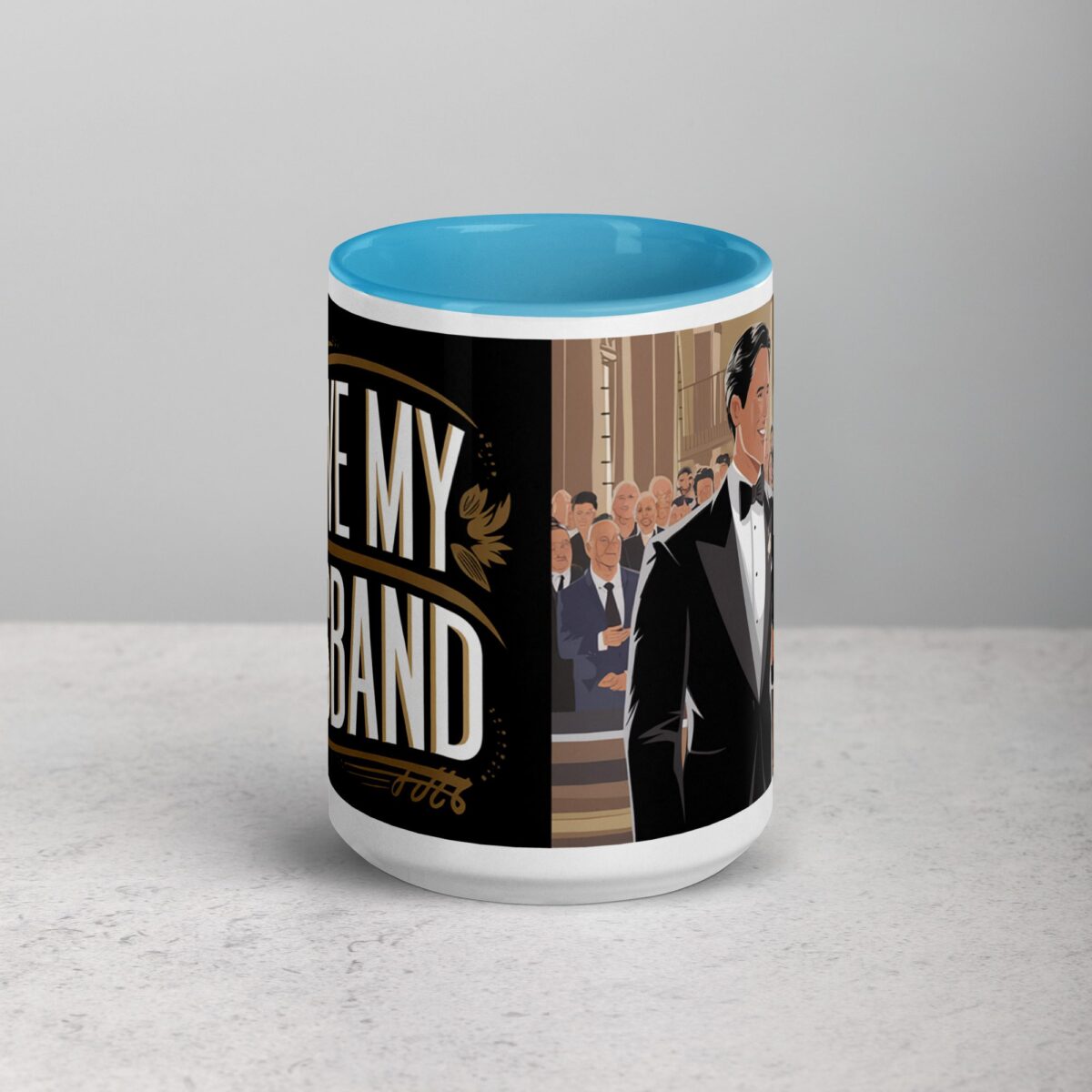 I Love My Husband Elegant Coffee Mug & Tea Cup - Image 16