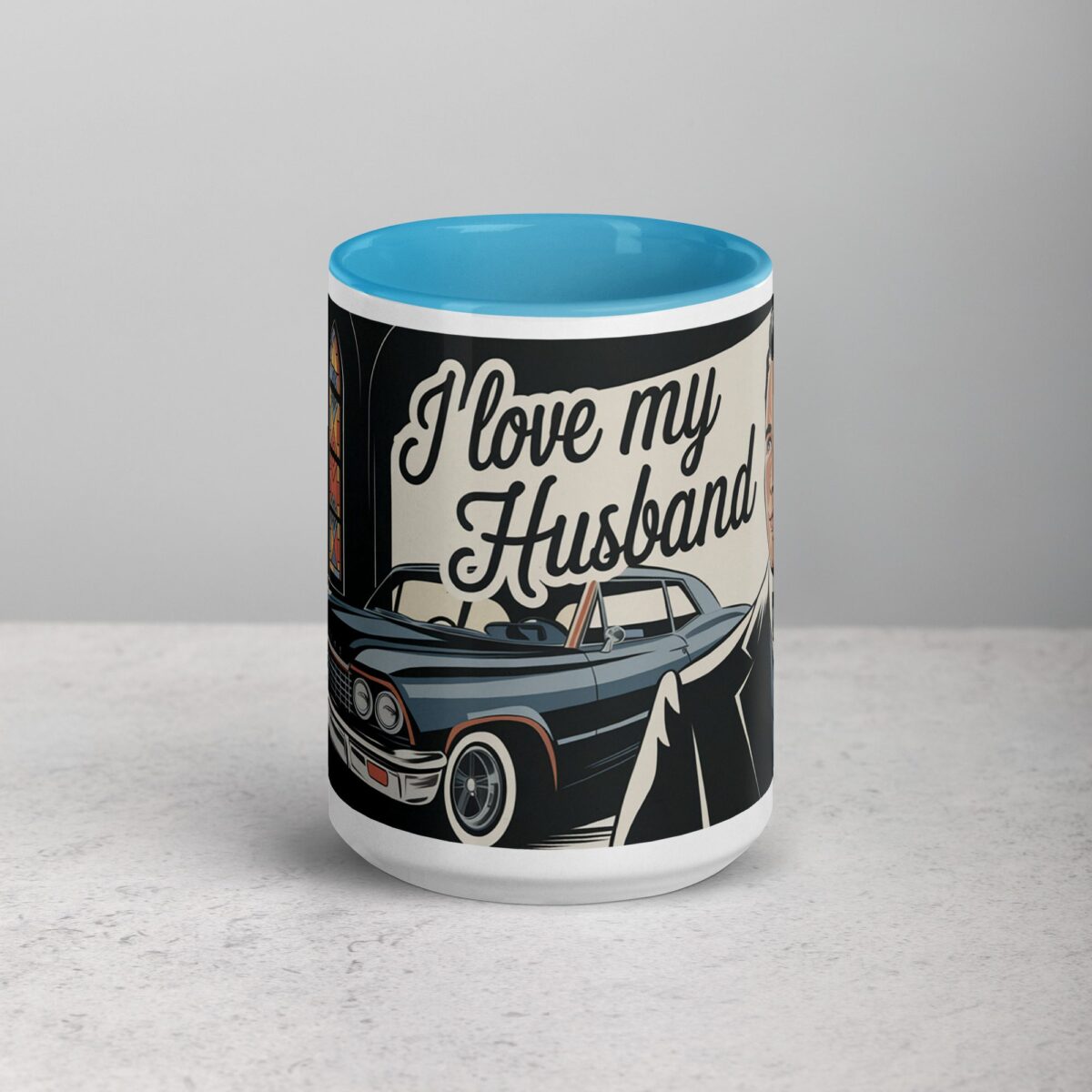 I Love My Husband Retro Coffee Mug & Tea Cup - Image 16