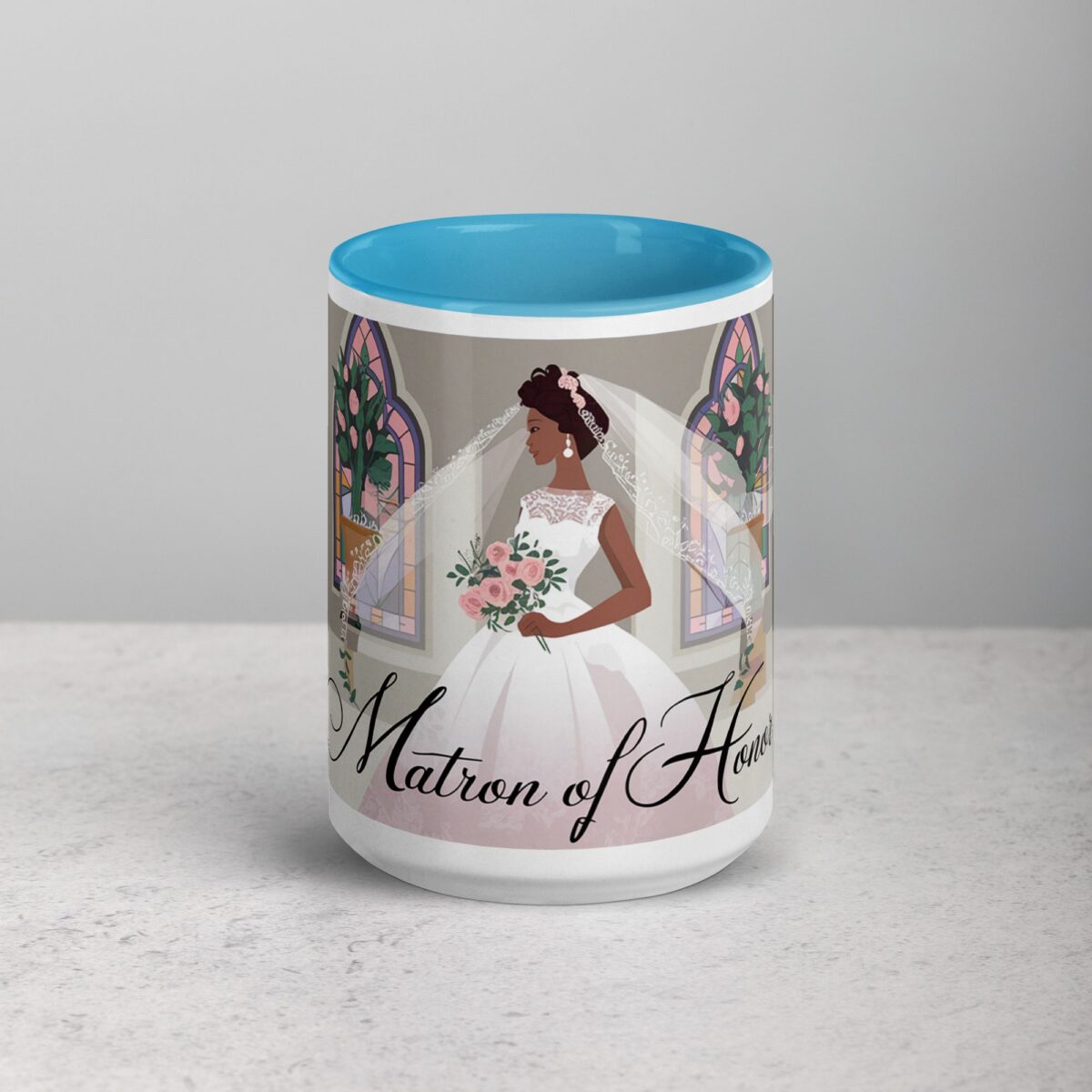 Matron of Honor Elegant Coffee Mug & Tea Cup - Image 16