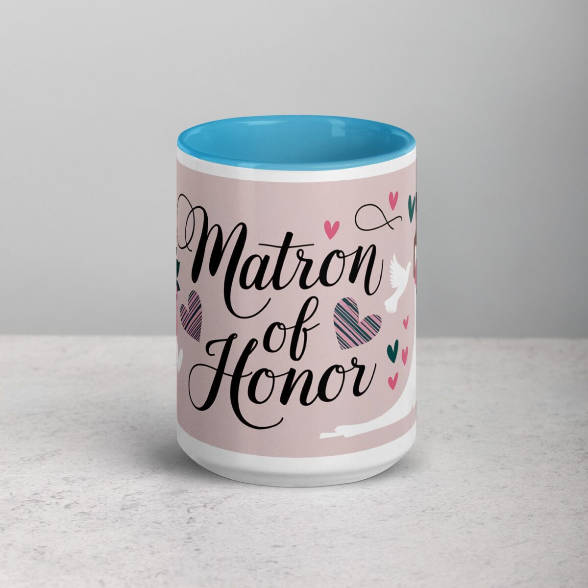 Matron of Honor Sophisticated Coffee Mug & Tea Cup - Image 16