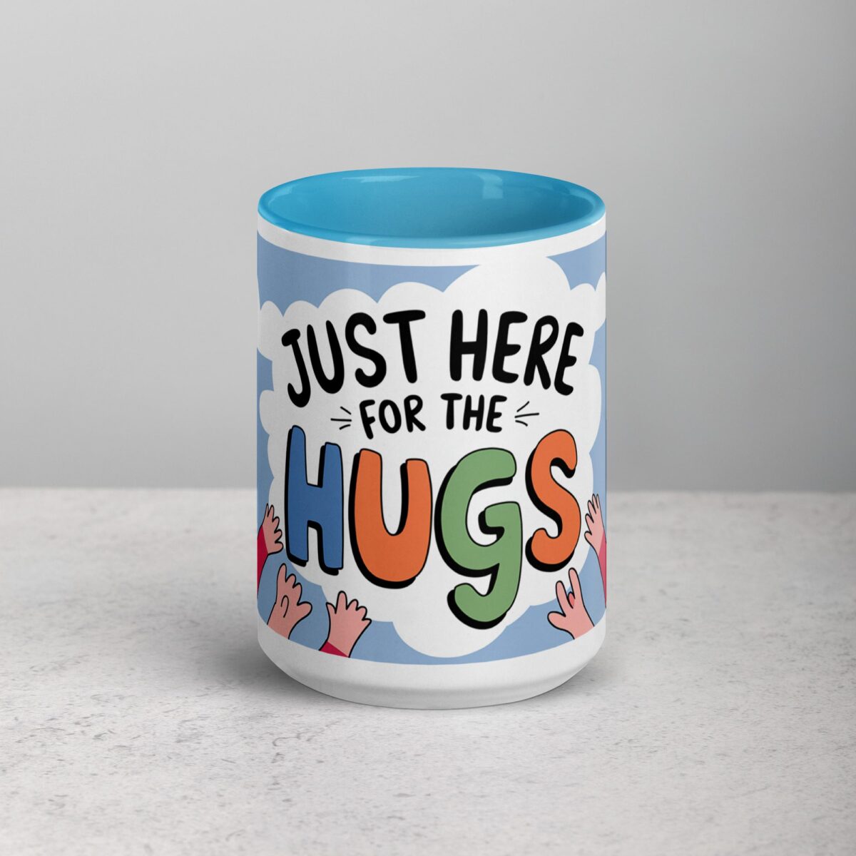 Just Here for the Hugs Coffee Mug - Image 16