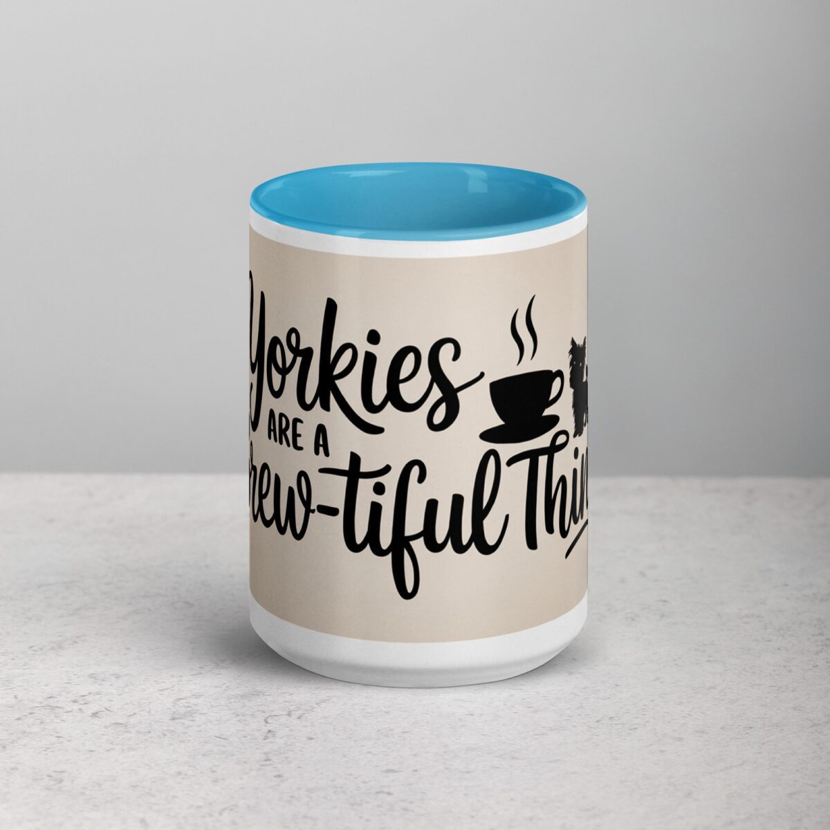 Yorkies Are a Brew-tiful Thing Coffee Mug - Image 16
