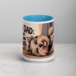 Yorkie Dad: Master of Treats and Belly Rubs Coffee Mug - Image 16