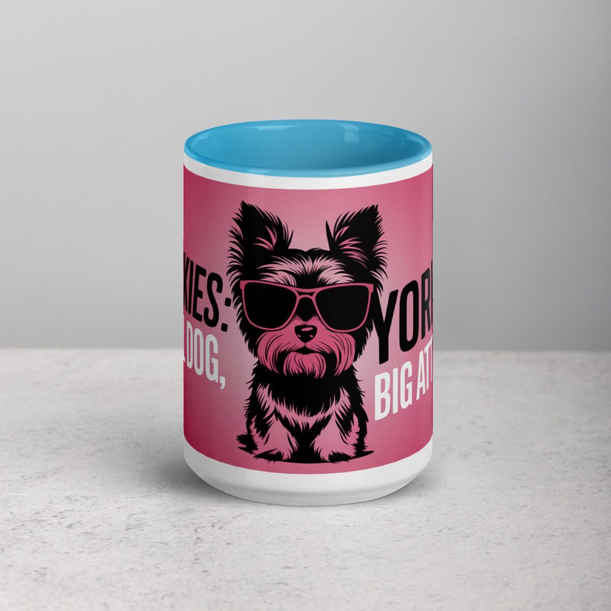 Yorkies: Small Dog, Big Attitude Coffee Mug - Image 16