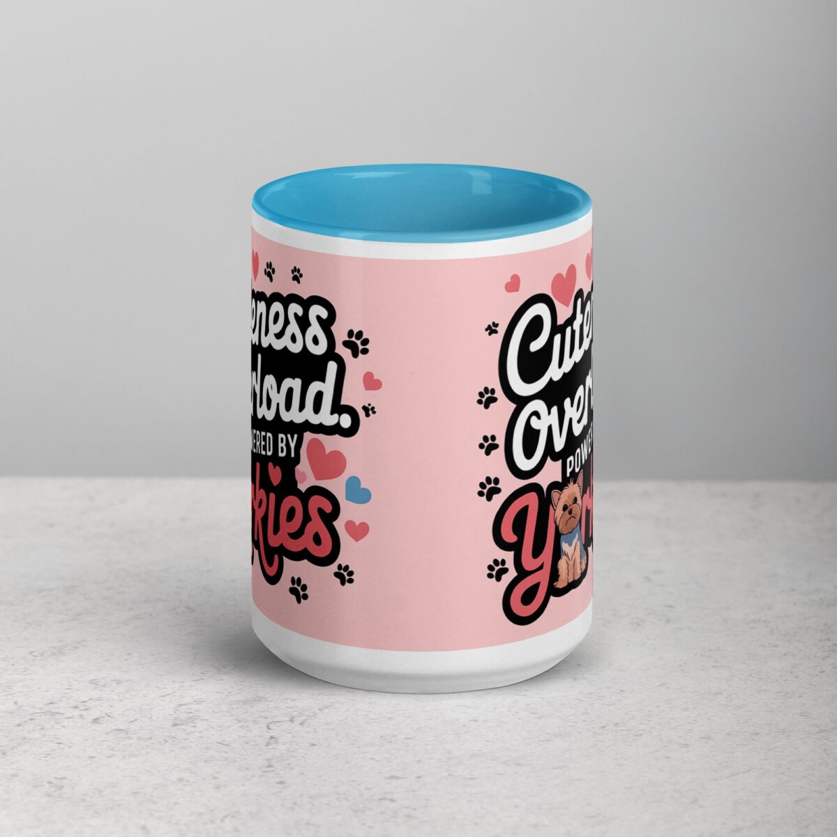 Cuteness Overload: Powered by Yorkies Coffee Mug - Image 16