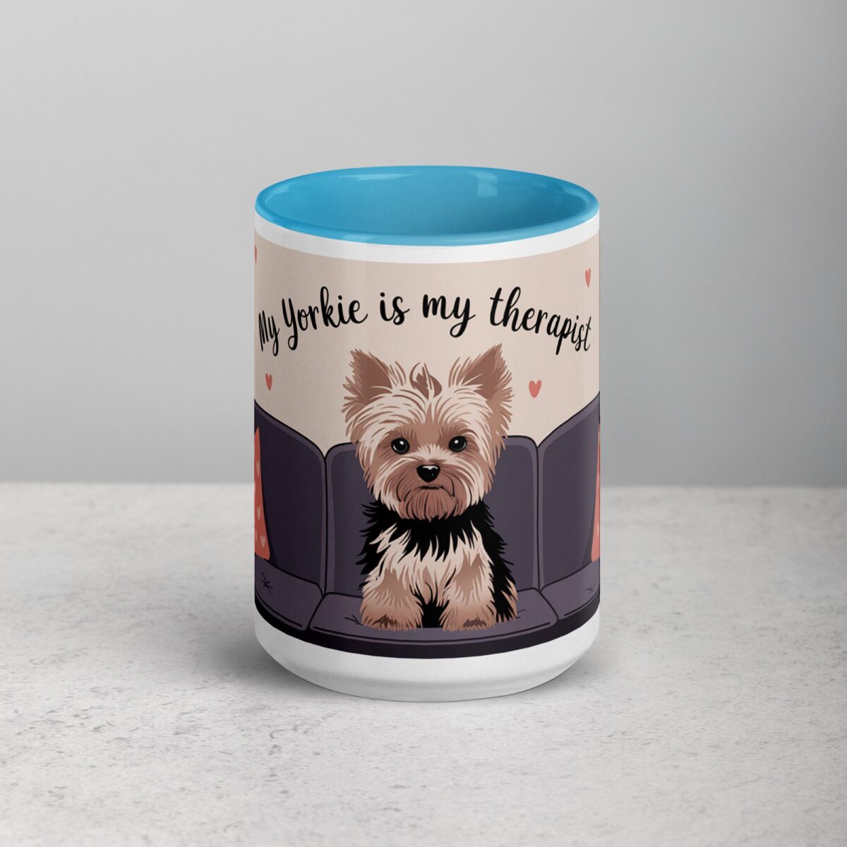 My Yorkie Is My Therapist Coffee Mug - Image 16