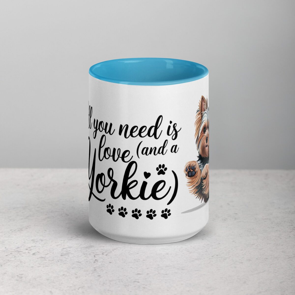 All You Need Is Love (And a Yorkie) Coffee Mug & Tea Cup - Image 16