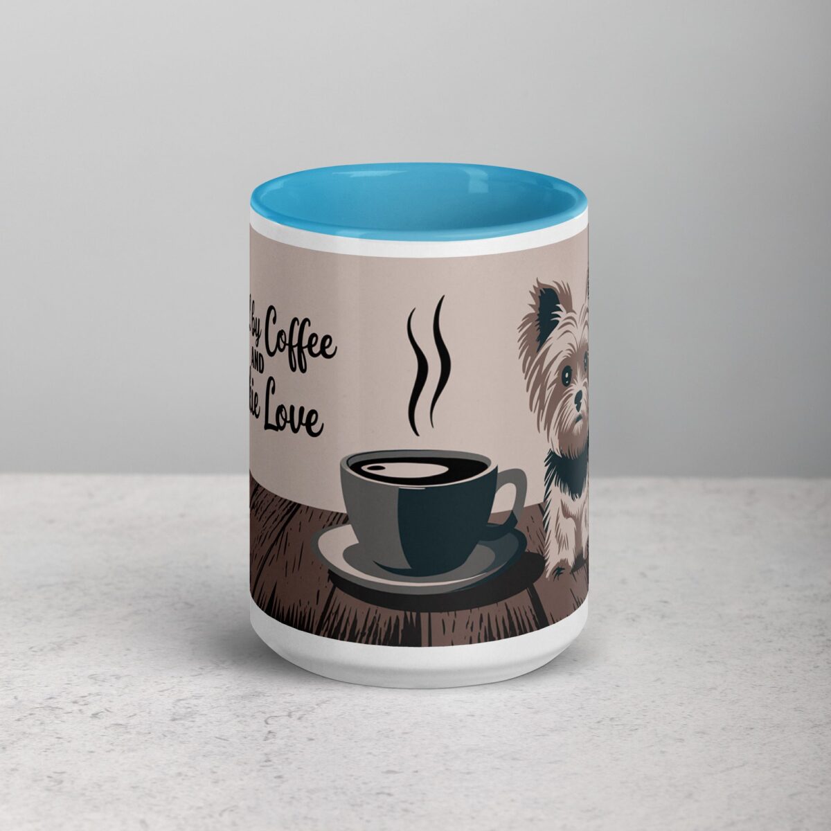 Fueled by Coffee and Yorkie Love Mug - Image 16