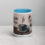 Fueled by Coffee and Yorkie Love Mug - Image 16