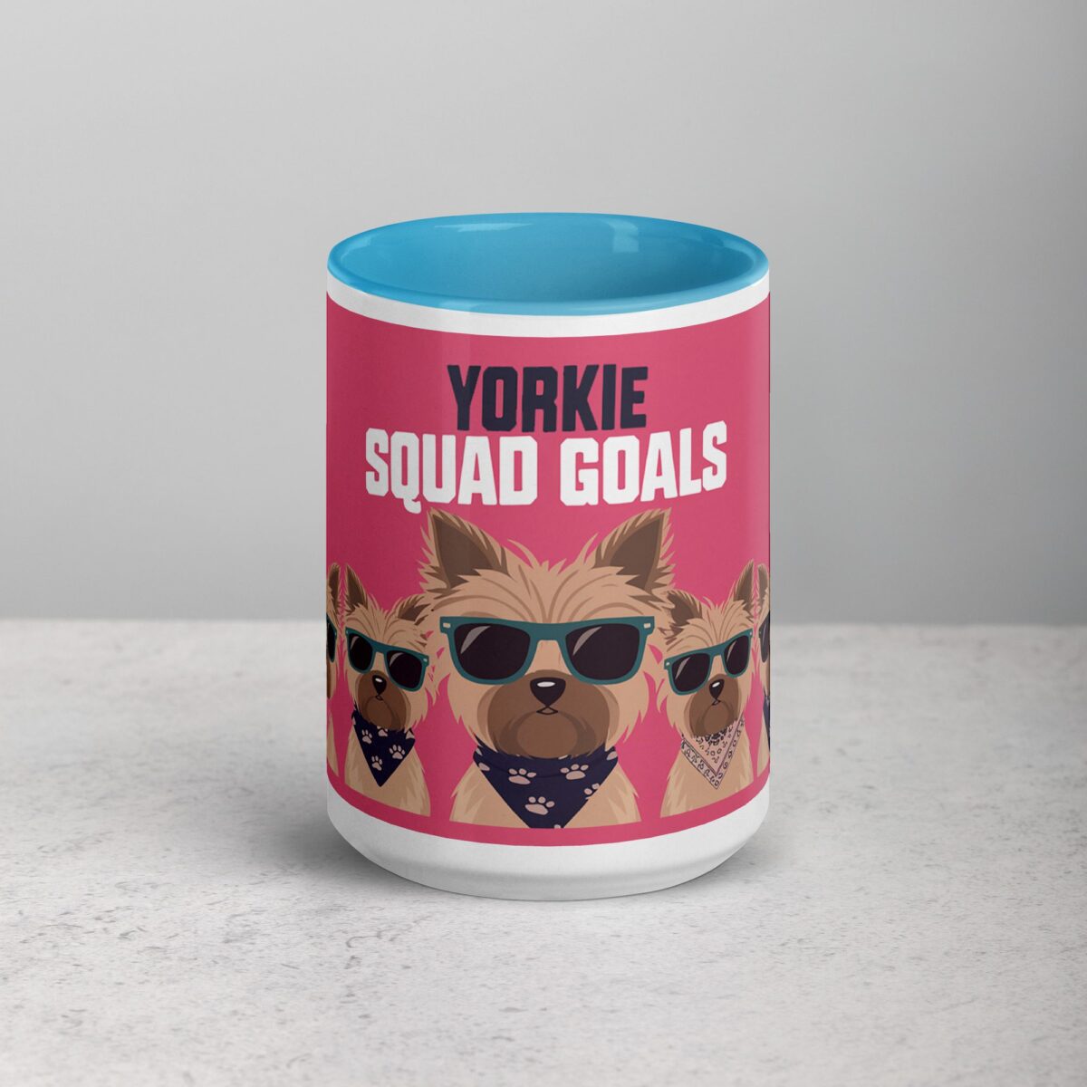 Yorkie Squad Goals Coffee Mug & Tea Cup - Image 16