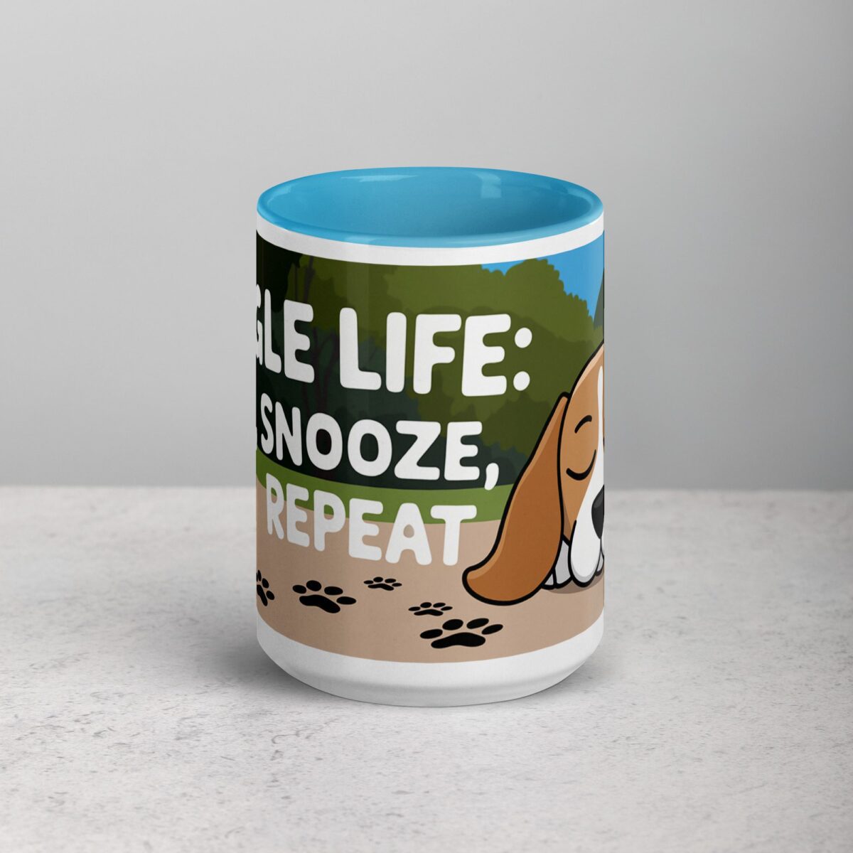 Beagle Life: Sniff, Snooze, Repeat Coffee Mug - Image 16