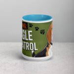 Warning: Beagle on Patrol Coffee Mug - Image 16