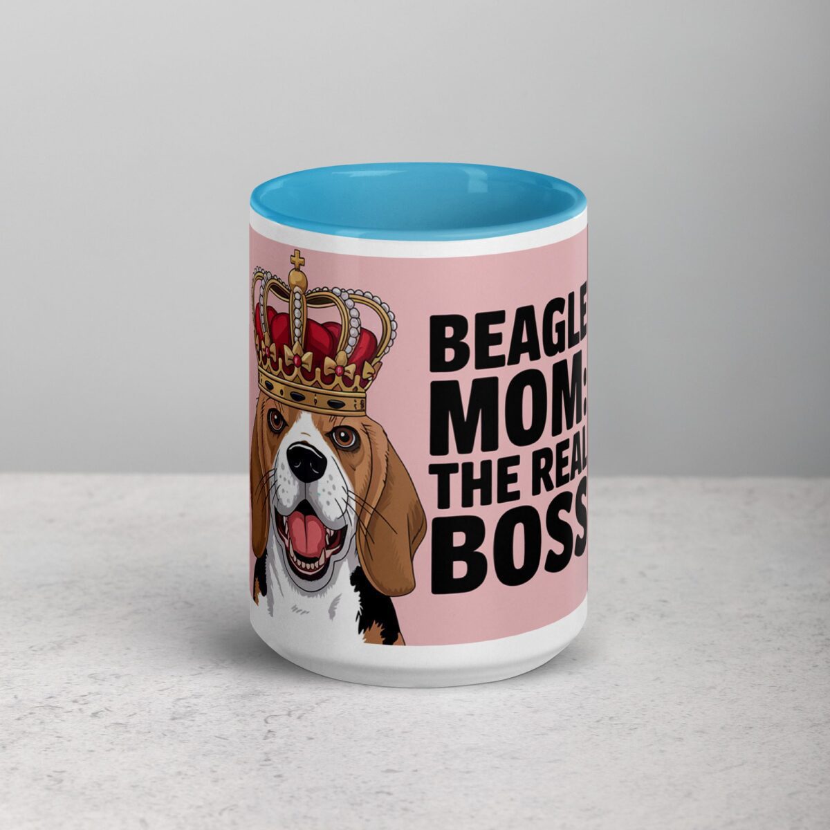 Beagle Mom: The Real Boss Coffee Mug - Image 16
