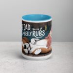Beagle Dad: Master of Treats and Belly Rubs Coffee Mug - Image 16
