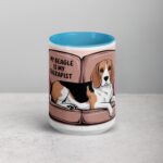 My Beagle Is My Therapist Coffee Mug & Tea Mug - Image 16